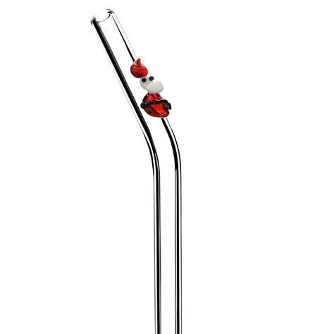 Cen Cam Noel Baba Cam Pipet (Kıvrık 5 Adet) – .